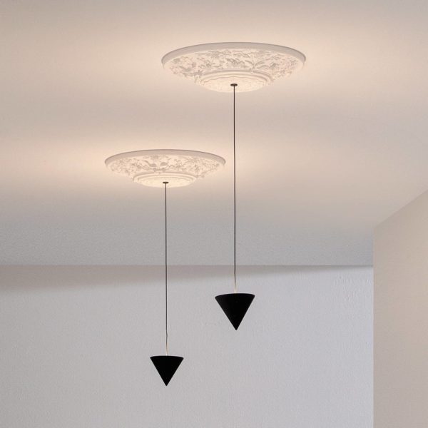 Karman Moonbloom LED Suspension 1fl Ø40cm 2.700K Karman