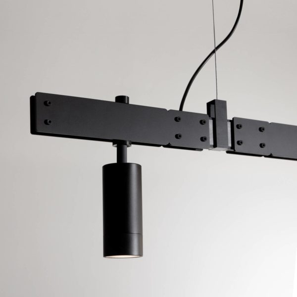 Karman Stant suspension LED barre noire Karman