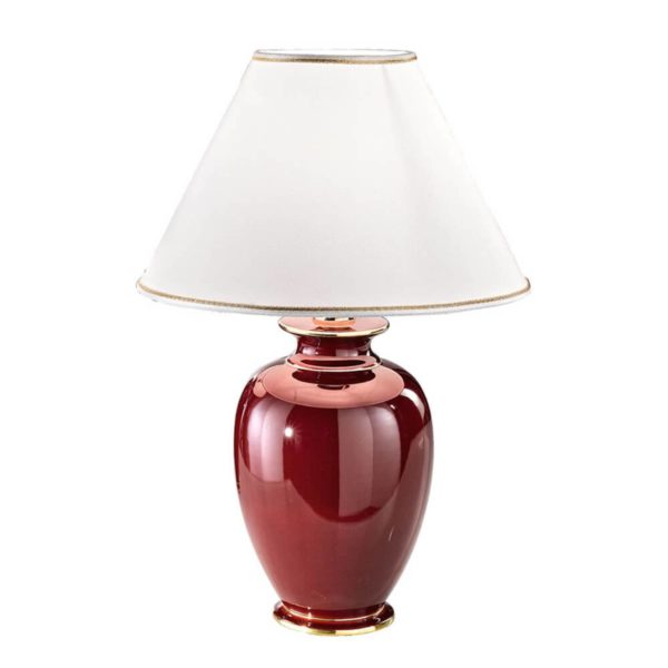 austrolux Lampe à poser Bordeaux hauteur 43cm diamètre 30cm austrolux