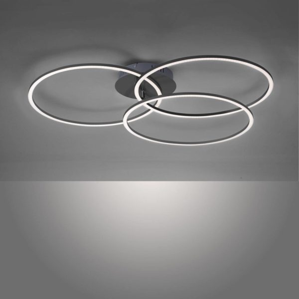 JUST LIGHT. Plafonnier LED Ivanka