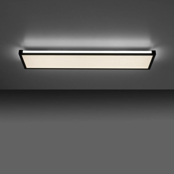 JUST LIGHT. Plafonnier LED Mario 100x25cm, dimmable, RGBW JUST LIGHT.