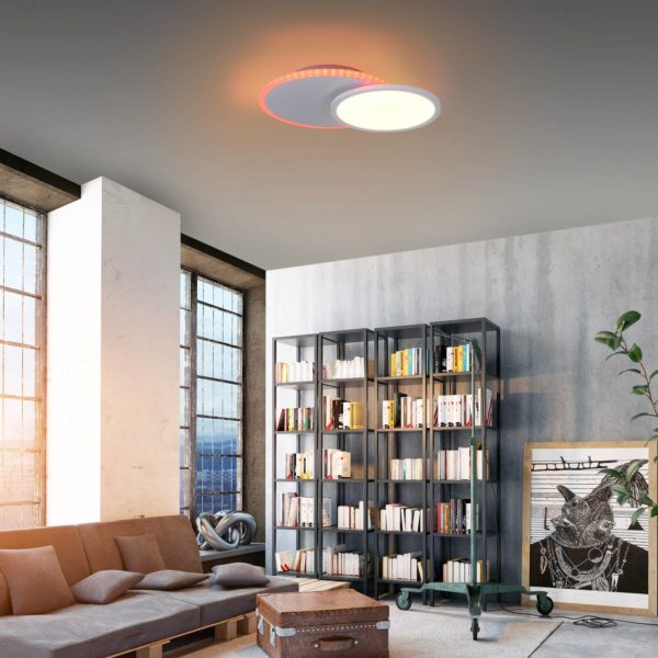 JUST LIGHT. Plafonnier LED Arenda rond