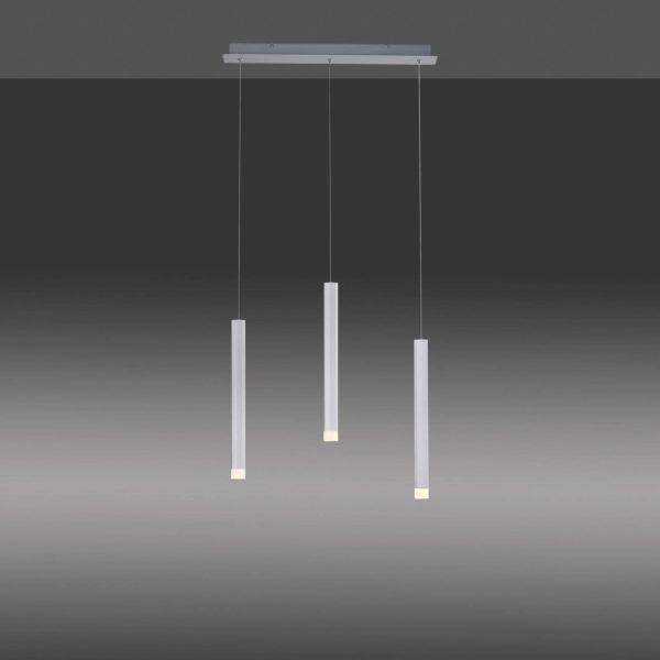 JUST LIGHT. Suspension LED Bruno à trois lampes
