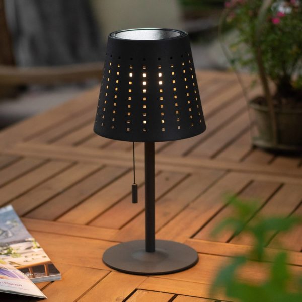 JUST LIGHT. Lampe à poser LED Mandy port USB