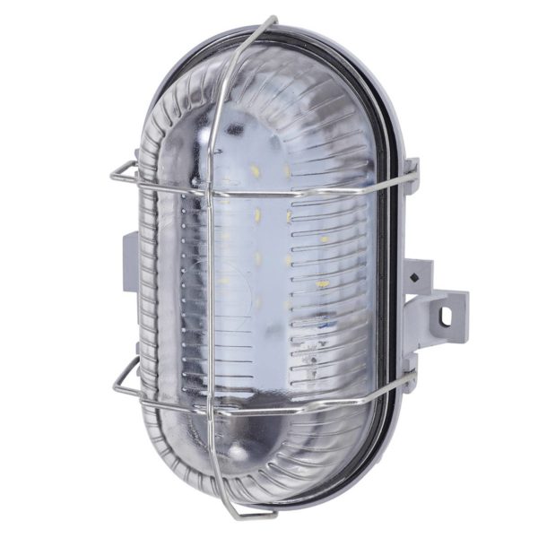 Ledino Applique LED Pesch 8 IP44 résistante aux chocs Ledino