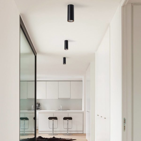 LEDS-C4 Pipe spot pour plafond 2 lampes blanc-noir LEDS-C4