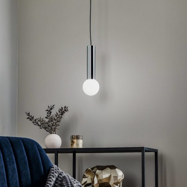 LEDS-C4 Mist suspension salle de bains IP44 chrome LEDS-C4