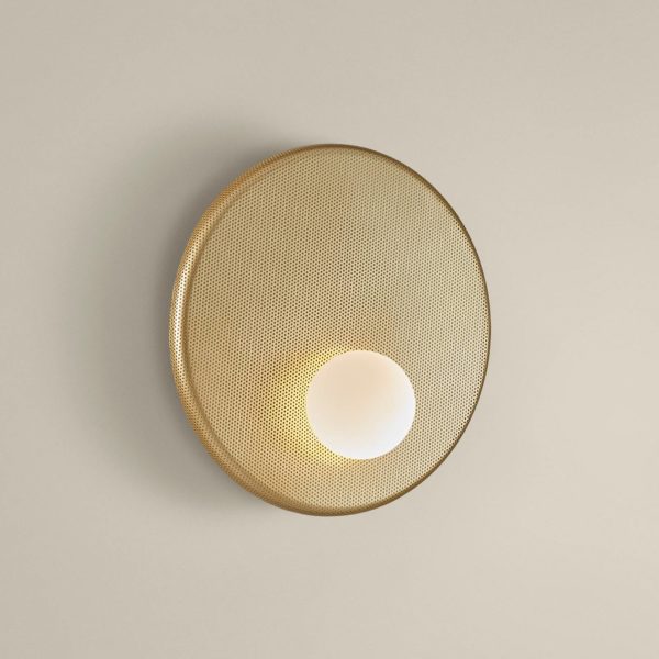 LEDS-C4 Trip applique Ø 30cm dorée mate LEDS-C4