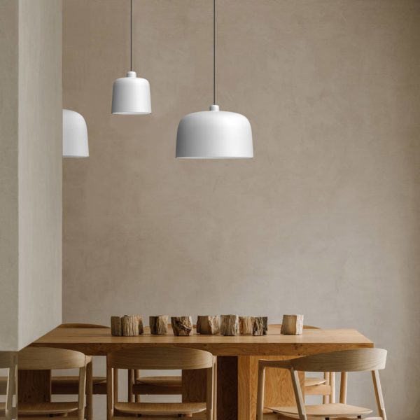 Luceplan Zile suspension blanc mat