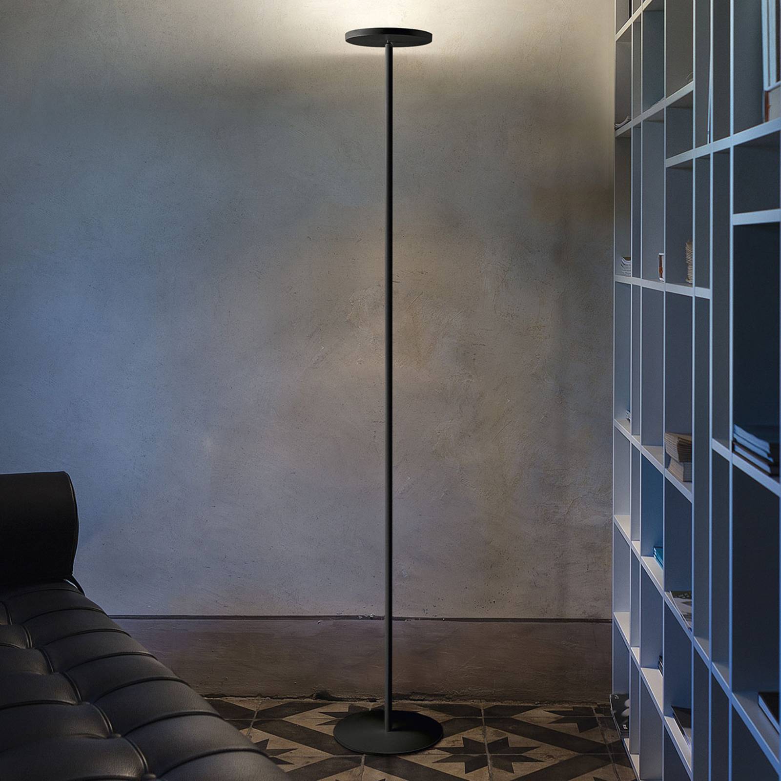 Linea Light Lampadaire LED Joshua en noir Linea Light