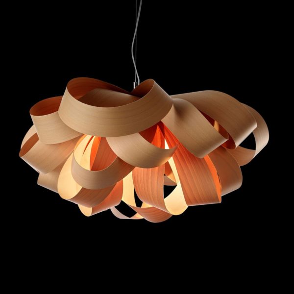 LZF LamPS LZF Agatha Small suspension, 78x76cm hêtre naturel LZF LamPS