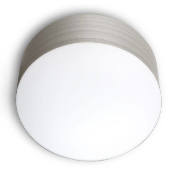 LZF LamPS LZF Gea plafonnier 0-10 V dim, Ø 30 cm, gris LZF LamPS