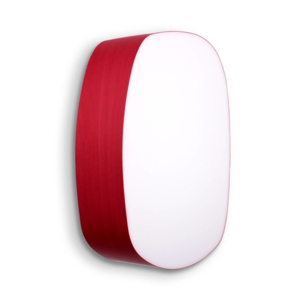 LZF LamPS LZF Guijarro Medium applique LED, rouge LZF LamPS