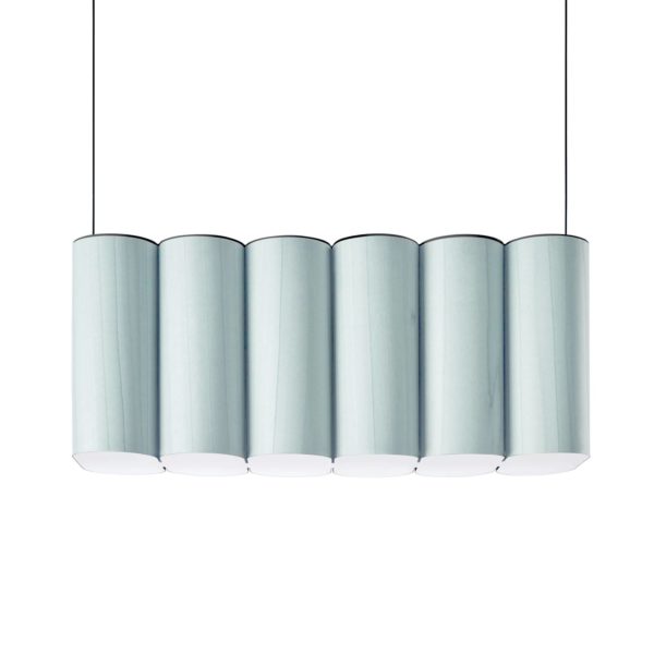 LZF LamPS LZF Tomo Long suspension LED, bleue LZF LamPS