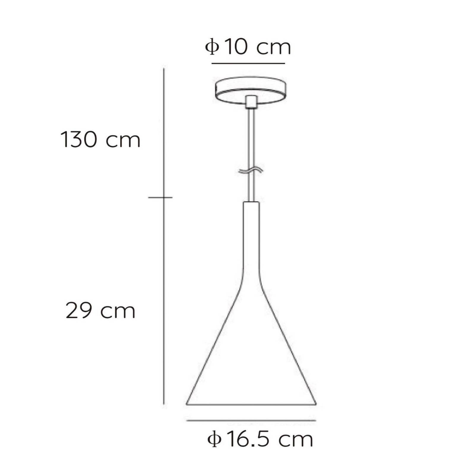 Lucide Suspension conique en plâtre Gipsy Lucide