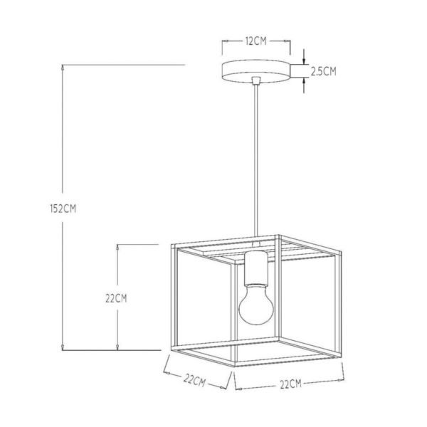 Lucide Suspension Ruben