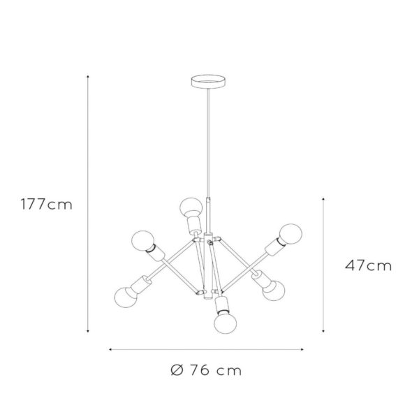 Lucide Suspension Lester
