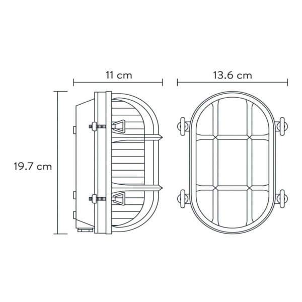 Lucide Applique d’extérieur Dudley