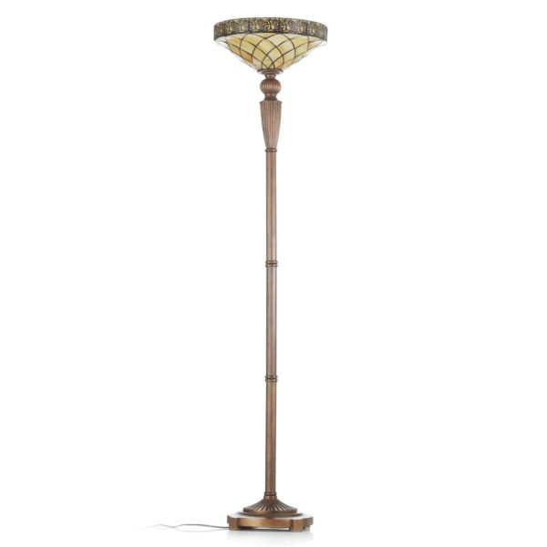 Clayre&Eef Lampadaire Diamond style Tiffany Clayre&Eef