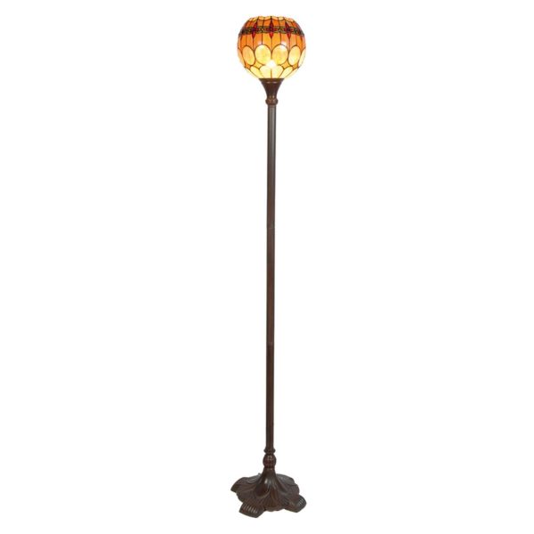 Clayre&Eef Niley - lampadaire de style Tiffany Clayre&Eef