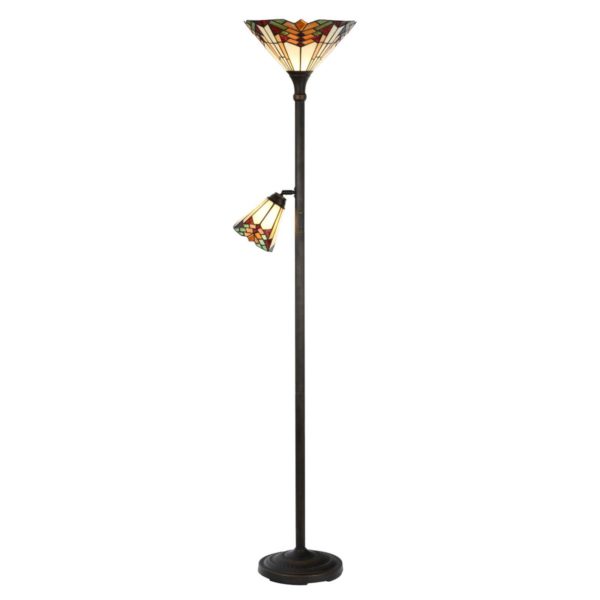 Clayre&Eef Lampadaire 5969 avec liseuse