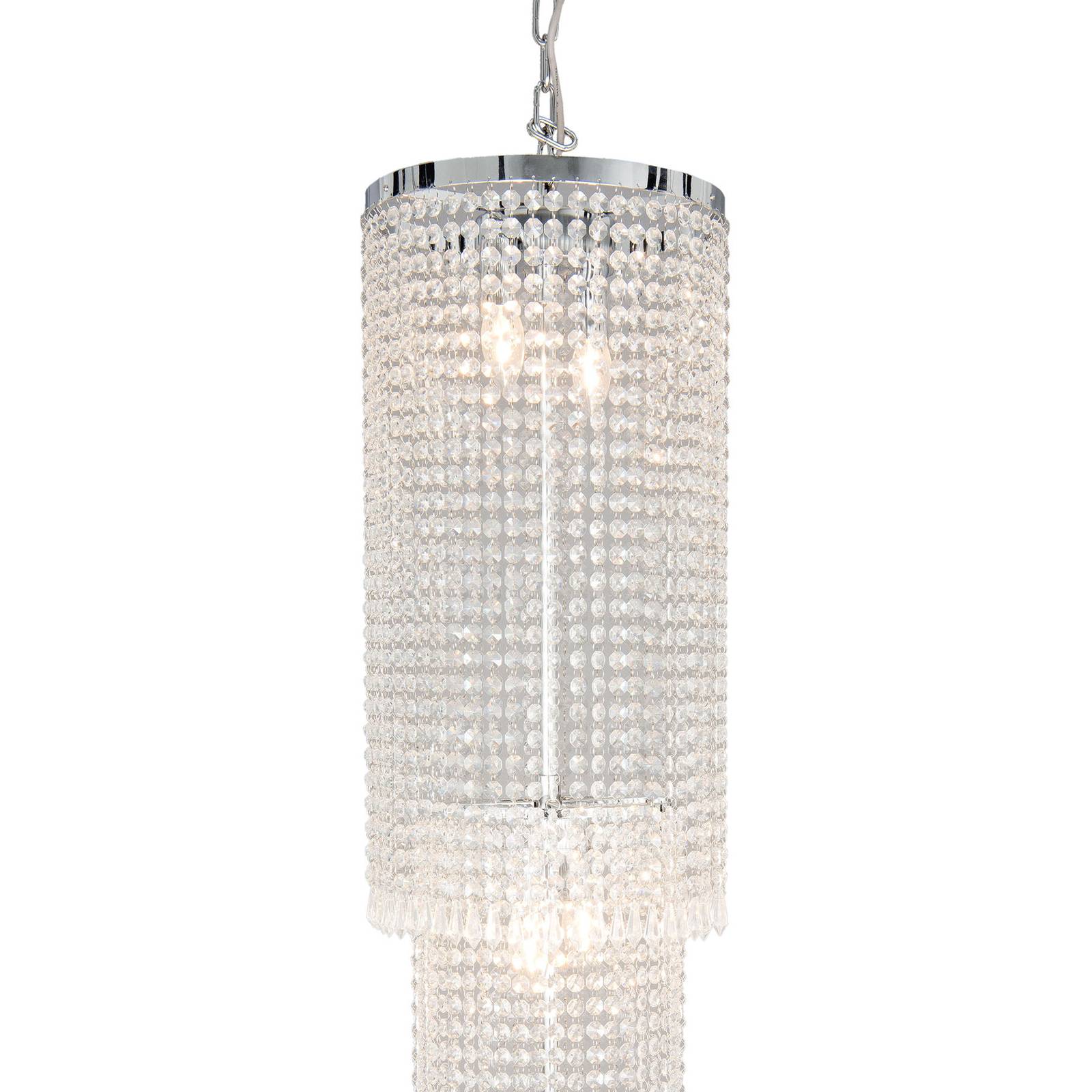 Clayre&Eef Suspension CR114 avec pendentif en verre