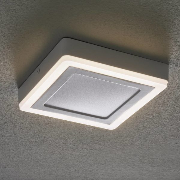 LEDVANCE LED Click White Square plafonnier 20 cm LEDVANCE