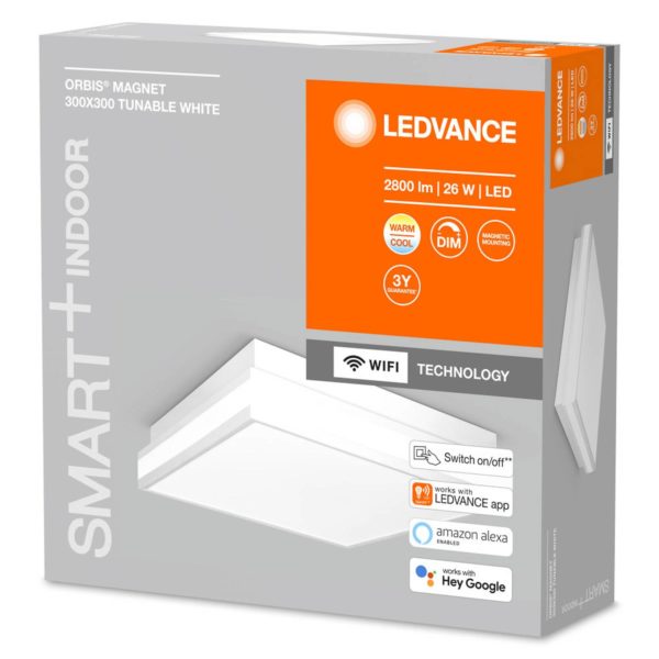 LEDVANCE SMART+ WiFi Orbis Magnet blanc