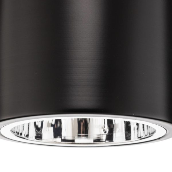 Luminex Spot pour plafond Downlight round en noir