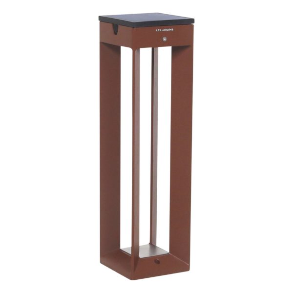Les Jardins Lampe solaire LED Borne à capteur