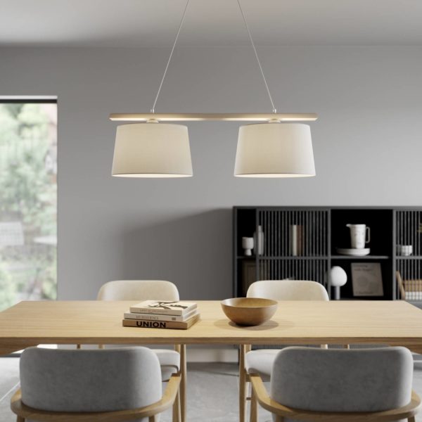 Lamkur Suspension Sweden à 2 lampes
