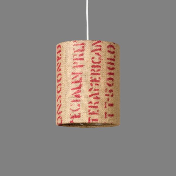 lumbono Suspension N°71 Perlbohne - abat-jour sac à café lumbono