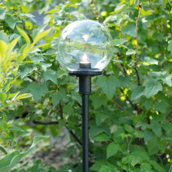 Markslöjd Garden 24 Borne lumineuse LED Sphere avec abat-jour sphérique Markslöjd