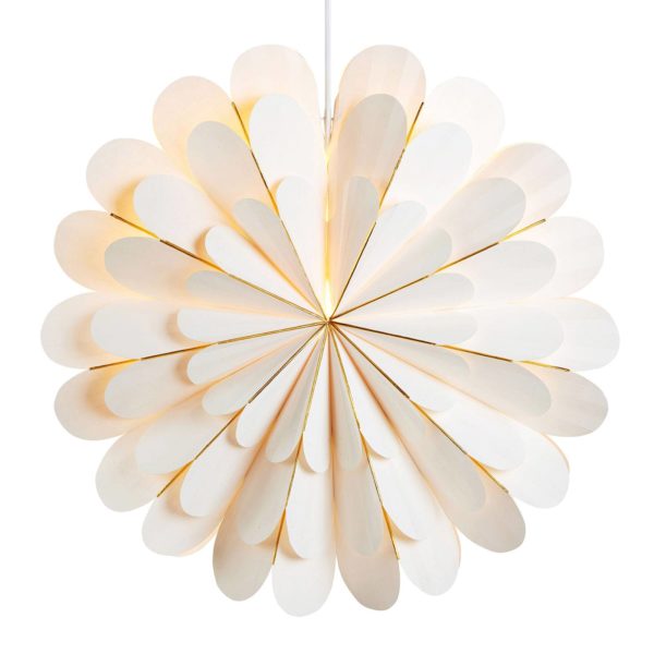 Markslöjd Étoile déco Marigold en suspension blanche Ø 60 cm Markslöjd