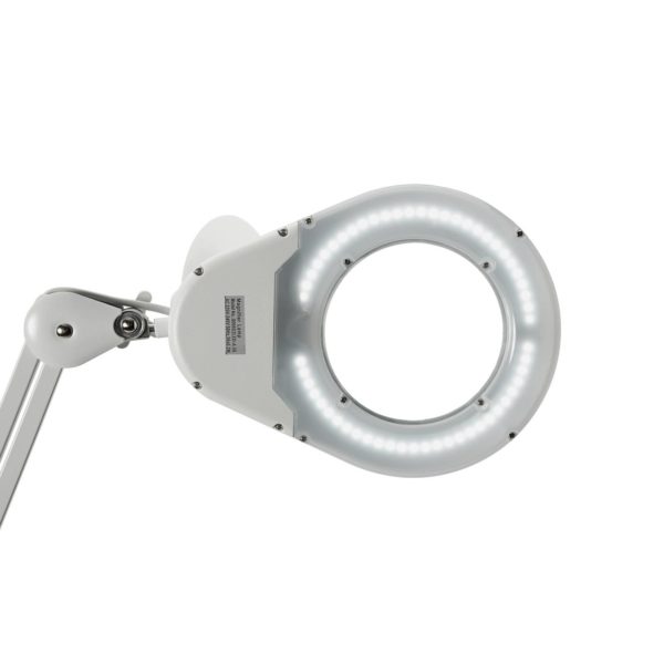 Lampe à loupe LED MAULviso blanc Maul