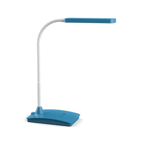 Lampe à poser LED MAULpearly, CCT dimmable bleue Maul