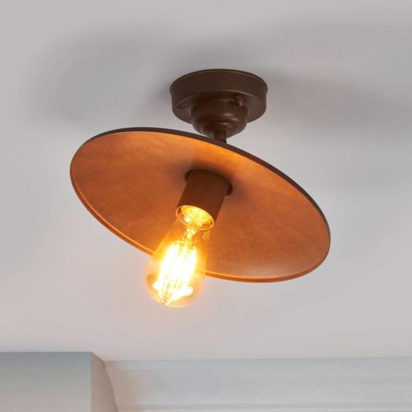 Moretti Luce Plafonnier ALICE en laiton ancien Moretti Luce