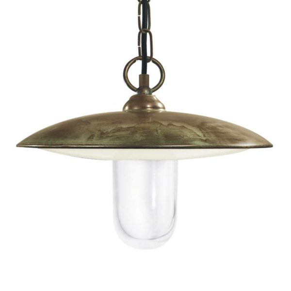 Moretti Luce Suspension Golfo laiton antique / clair Moretti Luce