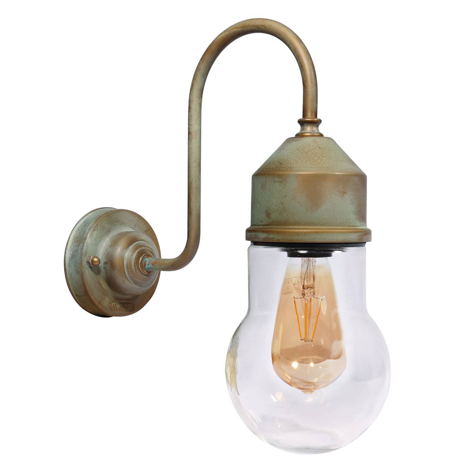 Moretti Luce Applique 1950N laiton ancien