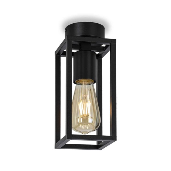 Moretti Luce Plafonnier Cubic³ 3376 noir Moretti Luce