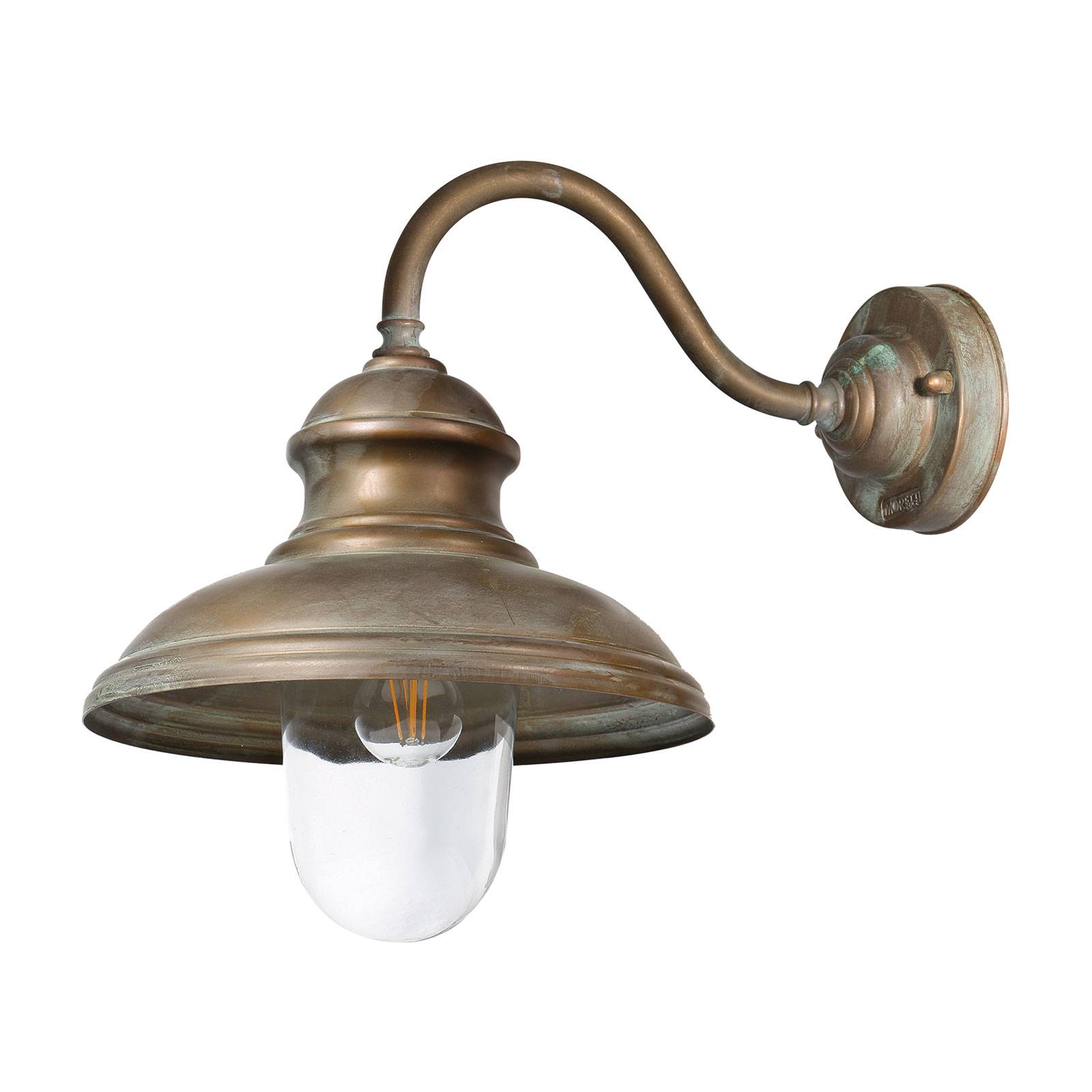 Moretti Luce Applique ext Little Mill 3351 laiton ancien/transp Moretti Luce