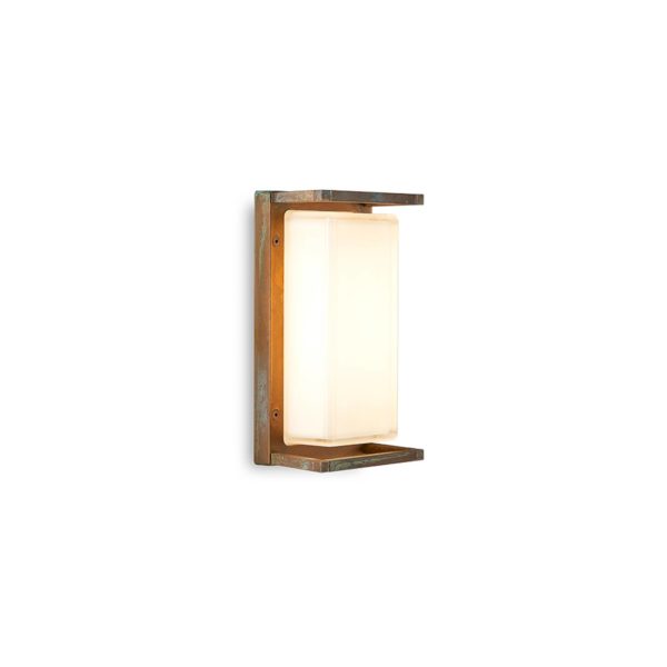 Moretti Luce Applique d'extérieur Ice Cubic 3412 laiton antique Moretti Luce
