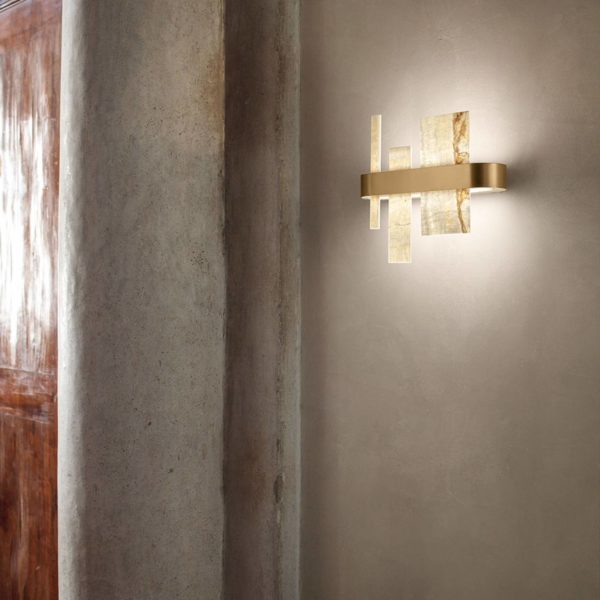 Masiero Applique de designer Honicé avec LED, 37 cm Masiero