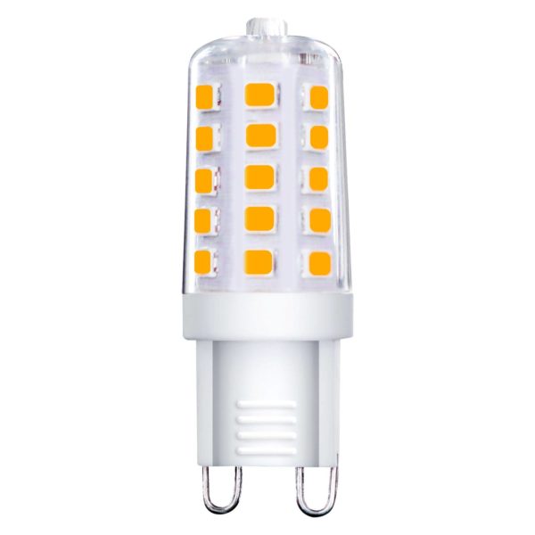 Müller-Licht Ampoule à broche LED G9 3W 927, transparente Müller-Licht