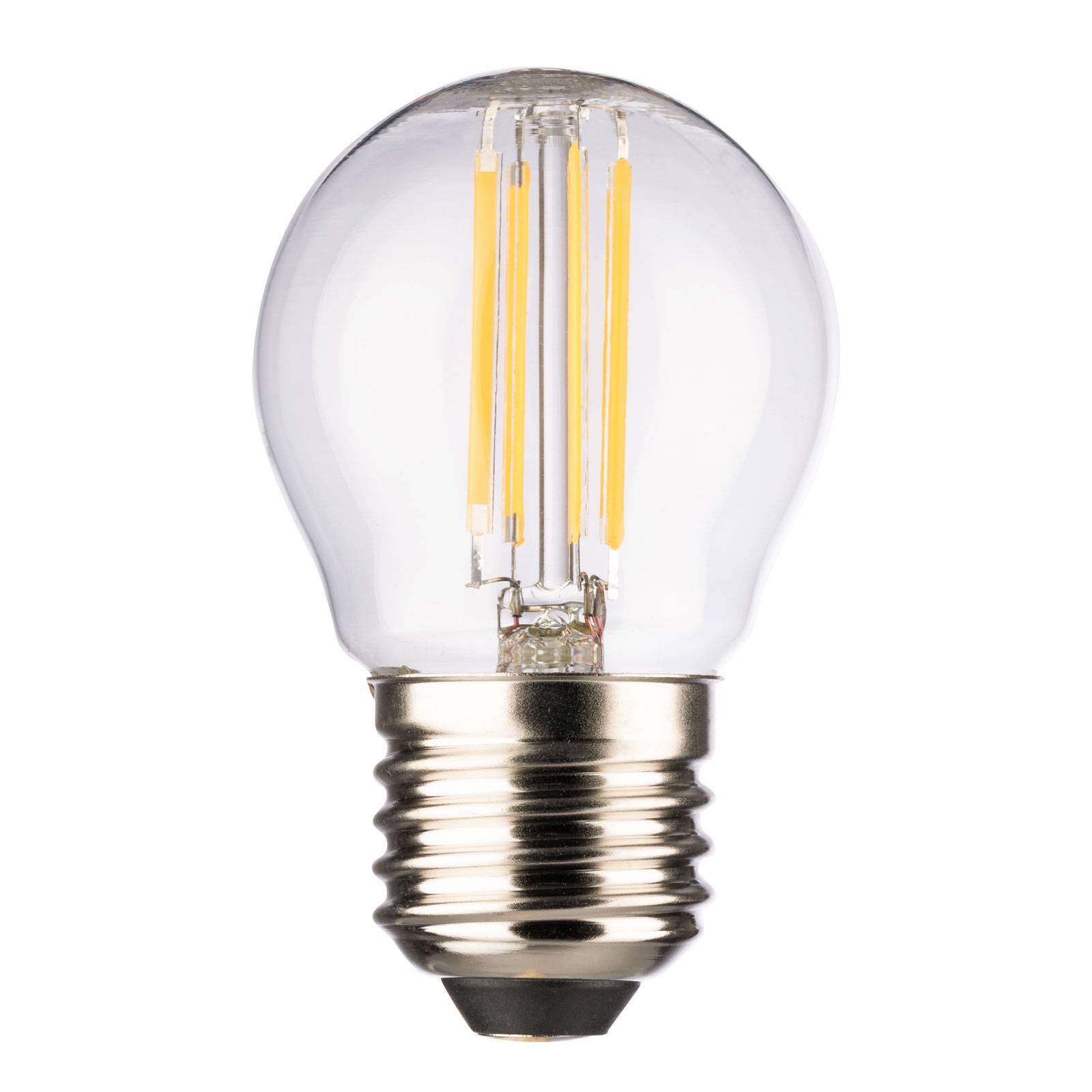 Müller-Licht Ampoule goutte LED E27 4 W 2 700 K fil transparent Müller-Licht