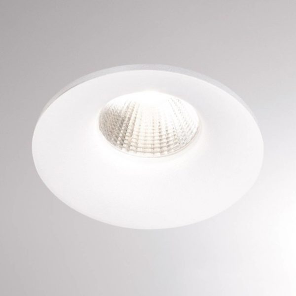 Molto Luce Spot encastré LED Ivy Round 7 W 3 000 K 40° blanc Molto Luce