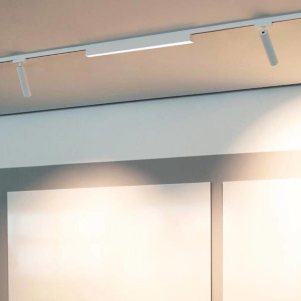 Molto Luce Lampe sur rail LED V-Line Volare 11W blanc 930 Molto Luce