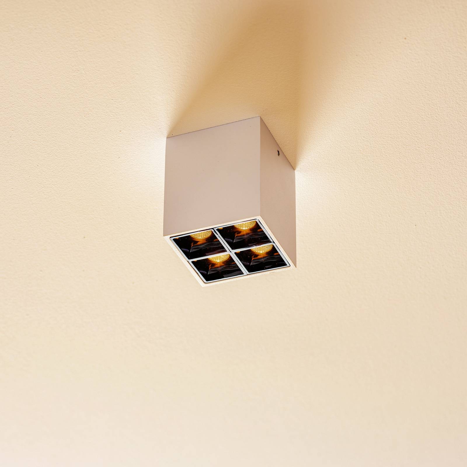 Molto Luce Liro spot pour plafond LED blanc/noir 34° 2 700 K Molto Luce