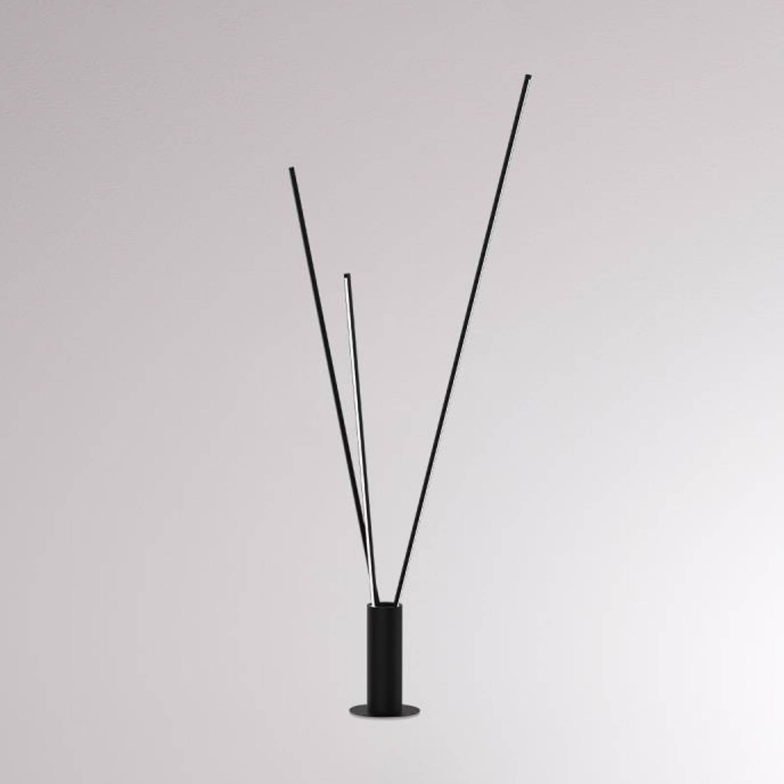 Molto Luce Trepole lampadaire LED noir Molto Luce