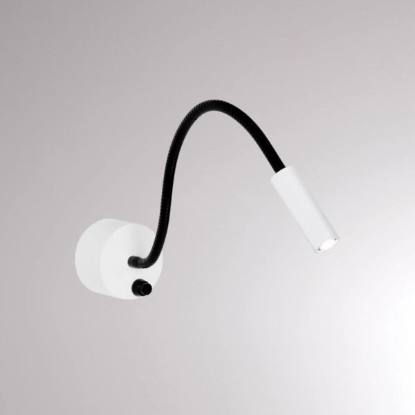 Molto Luce Zhoom applique murale LED 3 000 K blanc mat Molto Luce